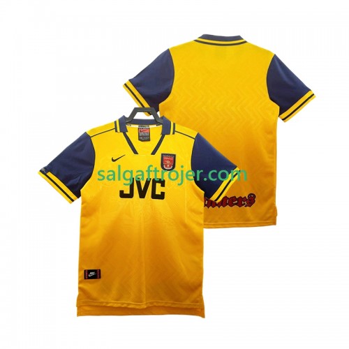 Arsenal Fodboldtrøjer Retro Udebanesæt 1996 1997 Kort ærmer Arsenal Fodboldtrøjer Retro Udebanesæt 1996 1997 Kort ærmer